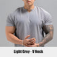 🔥Hot Sale 50% Off🔥High-quality Slim Fit Men's High Elastic Short Sleeves Workout T-Shirt