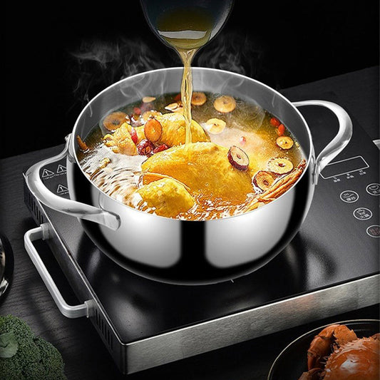 🔥HOT SALE 49% OFF🔥 Stainless Steel Stock Pot With Lid