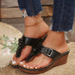 Women’s Comfortable Orthopedic Wedge-heel Slippers