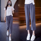 Women's Summer Loose Ice Silk Pants