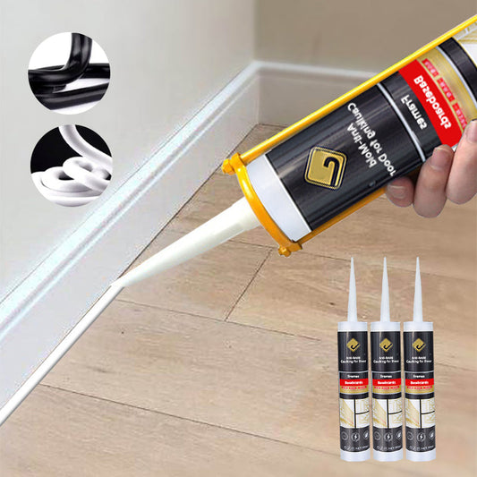Anti-Mold Caulk for Door Frames and Baseboards