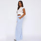 🔥2024 Hot Sale🔥Women Striped Casual Relaxed Fit Straight Lounge Pants