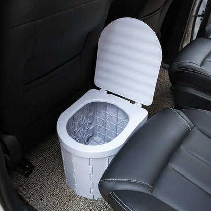 🚗🚽Portable outdoor folding toilet