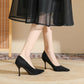 Women's Pointed-Toe Black High Heels