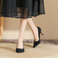 Women's Pointed-Toe Black High Heels