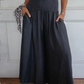 Women's Trendy High Waist Wide Leg  with Pockets