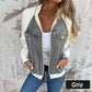 Women's Creative Denim Splicing Jacket