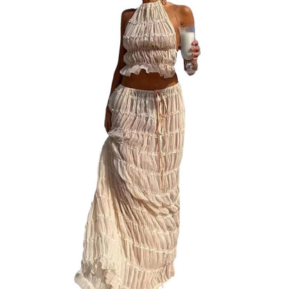 Women's 2 Piece Maxi Skirt Set