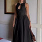 Fashion Cut Out Front A-Line Dress