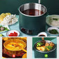 3L Smart Lifting Electric Hot Pot with Steaming Basket