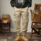 Men's Drawstrings Cargo Pants with Pockets