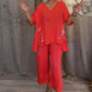 🌷Limited Time Offer 49%OFF💞Women's Cotton Linen V-Neck 2-Piece Set