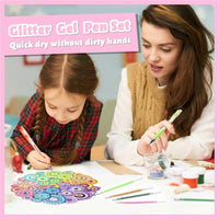 🔥 LAST DAY! 50% OFF! ✨ Sparkle Glitter Gel Pen Set | 8/12/18-Piece Sets | Smooth & Shimmery Gel Pens | Perfect for Journaling, Crafts & Creative Projects 🎨