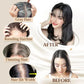 💥Limited Time Big Sale 40% OFF💥 Natural Hair Toppers with Bangs for Women（100% Natural Real Hair）
