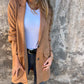 Women's Casual Lapel Mid-Long Button Down Coat