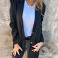 Women's Casual Lapel Mid-Long Button Down Coat