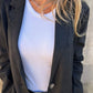 Women's Casual Lapel Mid-Long Button Down Coat