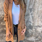 Women's Casual Lapel Mid-Long Button Down Coat