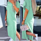 Women's Casual Split T-shirt Long Dress