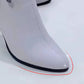 Fashionable Pointed Ankle Boots with Bow