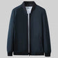 Men's Casual Lightweight Full-Zip Jacket with Pockets