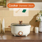 Multifuntional Electric Non-Stick Cooker with Steamer