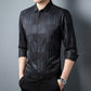 Men's Striped Button-Down Shirt