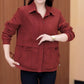 Women’s Casual Lapel Button Short Jacket