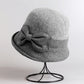 Women's Winter Warm Elegant Bowknot Bucket Hat