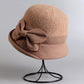 Women's Winter Warm Elegant Bowknot Bucket Hat