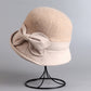 Women's Winter Warm Elegant Bowknot Bucket Hat
