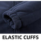 Windproof Warm Men's Jackets with Zippered Pockets