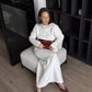 Women’s Elegant Cozy Sweater and Flared Skirt Set