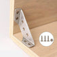 🏆 Last Day Special Price £9.99! 🔥Buy 2 Get 1 Free🎁UNIVERSAL STAINLESS STEEL FURNITURE CORNER BRACES — Triangular Stability Reinforcement🔧