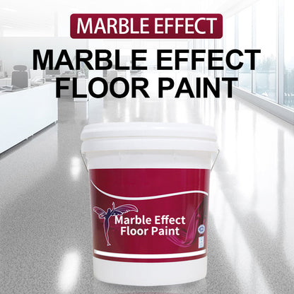 High-Gloss Epoxy Marble-Effect Floor Coating – Scratch-Resistant, Water-Based, DIY