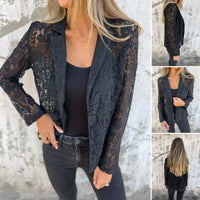🔥 Hot Sale 50%OFF🔥All-Over Lace Mesh Blazer