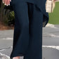 🔥Charming Irregular Top & Wide Leg Pants Set— Free shipping for two pieces