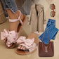 Women's Fashion Bow Flat Sandals