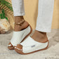 💥 50% off! 🎉🔥 2025 Women's leisure mules with wedge heel