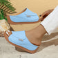 💥 50% off! 🎉🔥 2025 Women's leisure mules with wedge heel