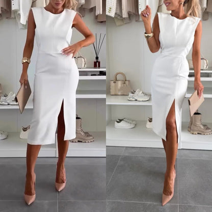 ⏳Time-limited Special⏰Women’s Sleeveless Bodycon Dress with Slit