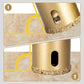 📢📢56% OFF !! ⏰Diamond Hole Saw Drill Bits Kit