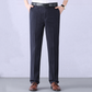 Men's Classic Comfortable High-Waist Straight-Cut Trousers