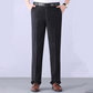 Men's Classic Comfortable High-Waist Straight-Cut Trousers