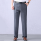 Men's Classic Comfortable High-Waist Straight-Cut Trousers