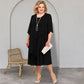 💖LAST DAY PROMOTION - 50%OFF💖Plus Size Layered Midi Dress