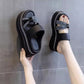 💯Spring Specials🎉Women's Rhinestone Thick Platform Slip-On Sandals— Free Shipping For Two Pieces