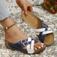 Women's Summer Adjustable Cross Strap Casual Sandals