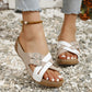 Women's Summer Adjustable Cross Strap Casual Sandals