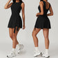🔥Summer Hot Sale 50% OFF💕Women's Solid Knot Wrap Sports Tank Romper🏃‍♀️Casual Sportswear